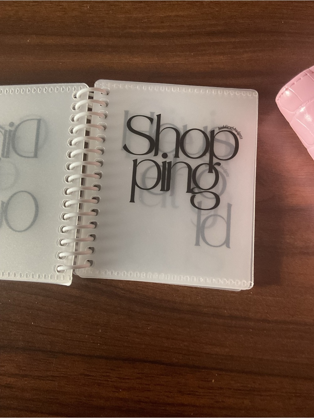 Cash Budget Pink Croc-Embossed Zip Wallet - Picture 7 of 14